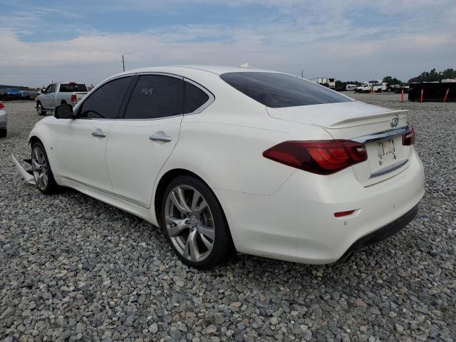 JN1BY1APXFM541161 - 2015 INFINITI Q70 3.7 WHITE photo 3