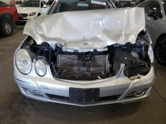 WDBUF87X78B352380 - 2008 MERCEDES-BENZ E 350 4MAT SILVER photo 9