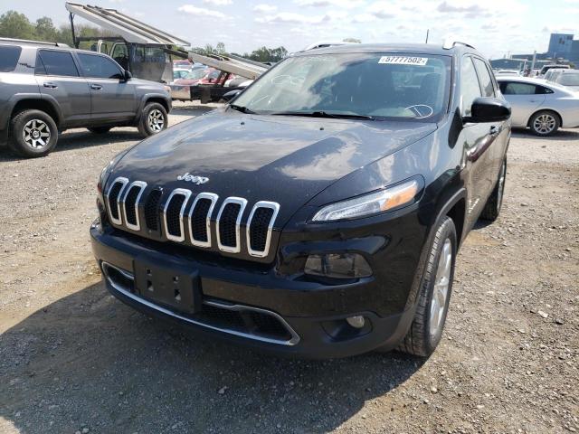 1C4PJMDS8HW637533 - 2017 JEEP CHEROKEE L BLACK photo 2