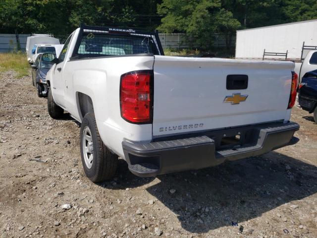 1GCNCNEHXJZ104453 - 2018 CHEVROLET SILVERADO WHITE photo 3