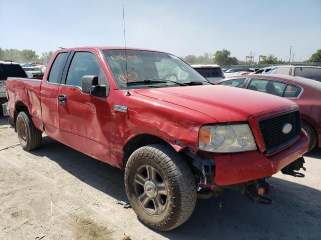 1FTPX14V96KD83309 - 2006 FORD F150 RED photo 1