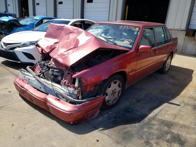 YV1KS9601W1127433 - 1998 VOLVO S90 MAROON photo 2