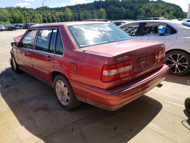 YV1KS9601W1127433 - 1998 VOLVO S90 MAROON photo 3