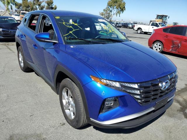 5NMJACAE5NH031376 - 2022 HYUNDAI TUCSON SE BLUE photo 1