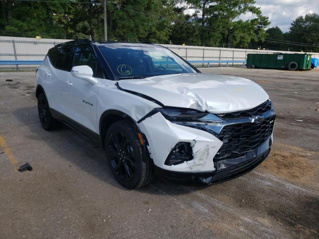 3GNKBERS4NS168543 - 2022 CHEVROLET BLAZER WHITE photo 1