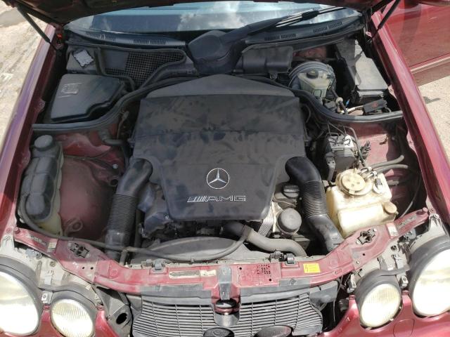 WDBJF74J52B398424 - 2002 MERCEDES-BENZ E 55 AMG RED photo 7