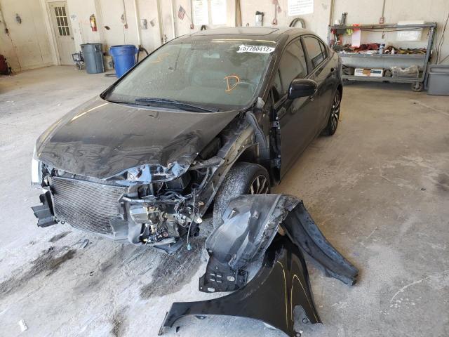 19XFB2F92FE040277 - 2015 HONDA CIVIC EXL Qara foto 2