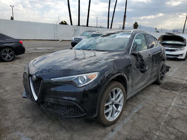 ZASFAKBN0J7B79457 - 2018 ALFA ROMEO STELVIO TI BLACK photo 2