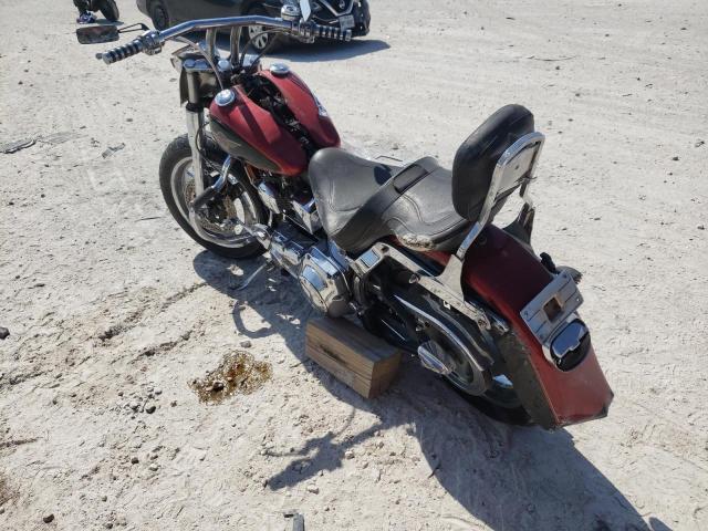 1HD1BML10XY046691 - 1999 HARLEY-DAVIDSON FLSTF RED photo 3