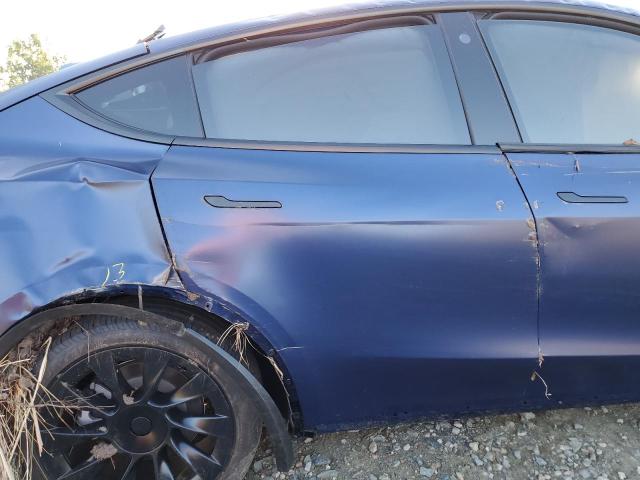 7SAYGAEE9NF514949 - 2022 TESLA MODEL Y Синий фото 6