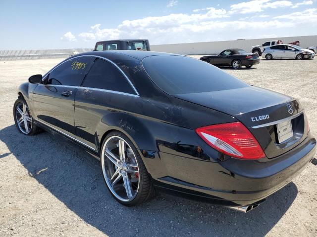 WDDEJ76X18A017935 - 2008 MERCEDES-BENZ CL 600 BLACK photo 3