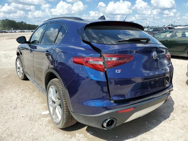 ZASPAKBNXK7C40223 - 2019 ALFA ROMEO STELVIO TI BLUE photo 3