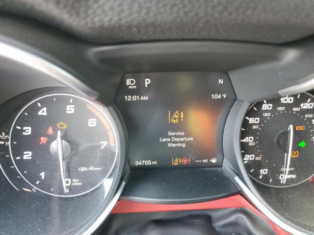 ZASPAKBNXK7C40223 - 2019 ALFA ROMEO STELVIO TI BLUE photo 8