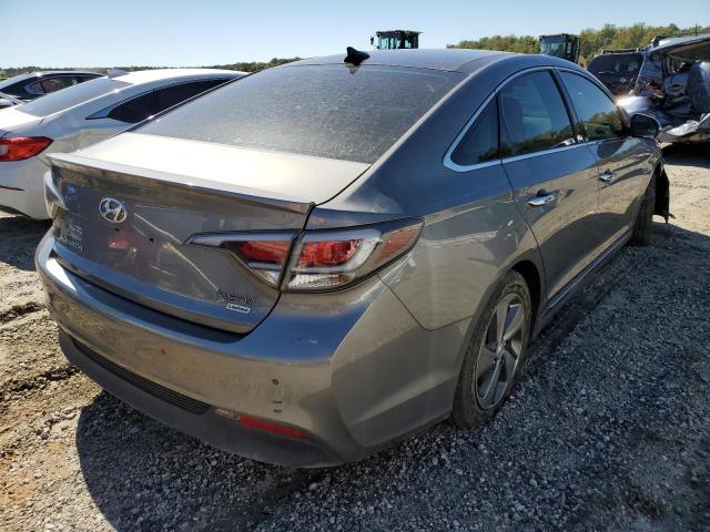 KMHE34L35HA071545 - 2017 HYUNDAI SONATA HYB GRAY photo 4