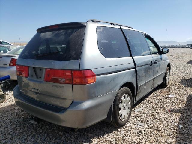 2HKRL18501H545382 - 2001 HONDA ODYSSEY LX BLUE photo 4