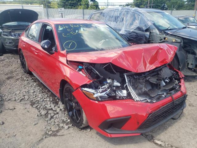 19XFL2H84NE009869 - 2022 HONDA CIVIC SPOR RED photo 1