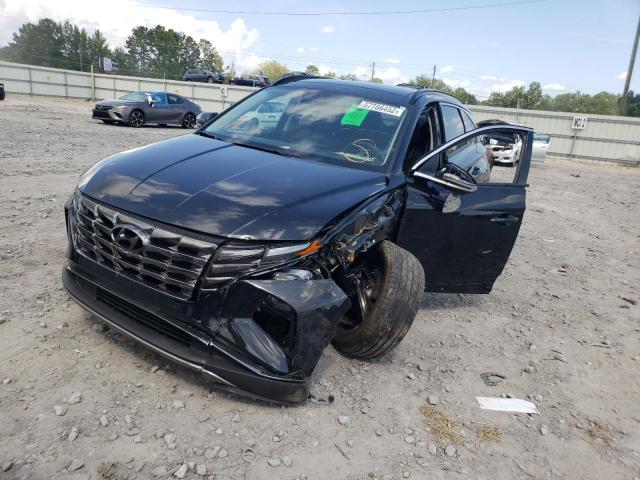 5NMJE3AE5NH096670 - 2022 HYUNDAI TUCSON LIM BLACK photo 2