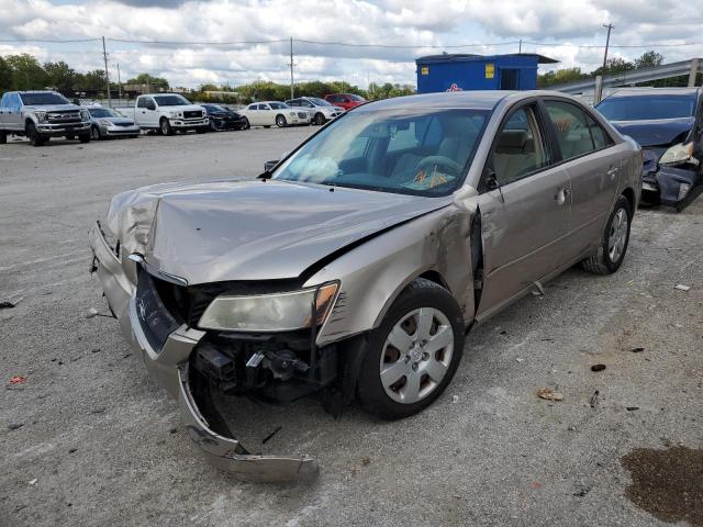 5NPET46F58H337293 - 2008 HYUNDAI SONATA GLS BEIGE photo 2