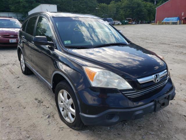 JHLRE48797C024214 - 2007 HONDA CR-V EXL BLACK photo 1