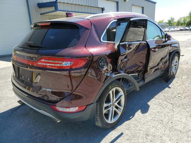 5LMCJ3D91GUJ12676 - 2016 LINCOLN MKC RESERV BURGUNDY photo 4