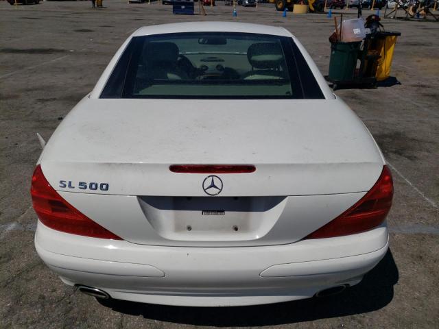 WDBSK75F94F073264 - 2004 MERCEDES-BENZ SL 500 WHITE photo 6