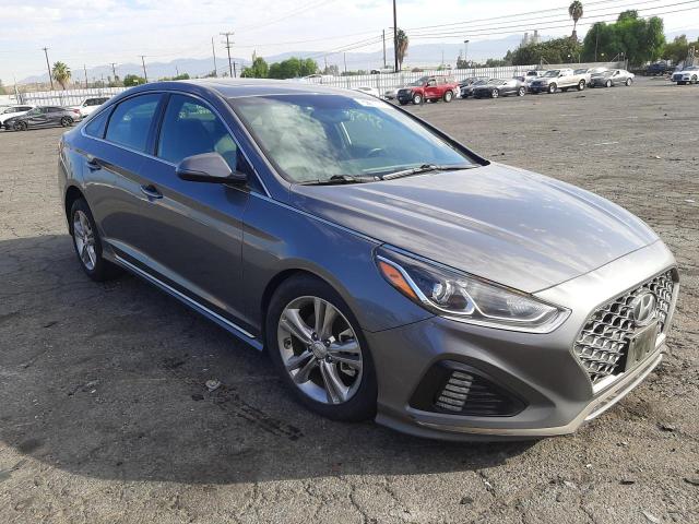 5NPE34AF1KH735728 - 2019 HYUNDAI SONATA LIM GRAY photo 1