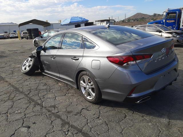 5NPE34AF1KH735728 - 2019 HYUNDAI SONATA LIM GRAY photo 3