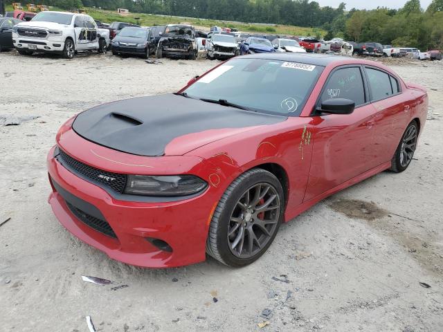 2C3CDXEJXFH925177 - 2015 DODGE CHARGER SR RED photo 2