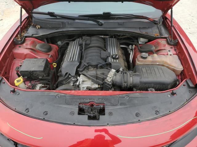 2C3CDXEJXFH925177 - 2015 DODGE CHARGER SR RED photo 7