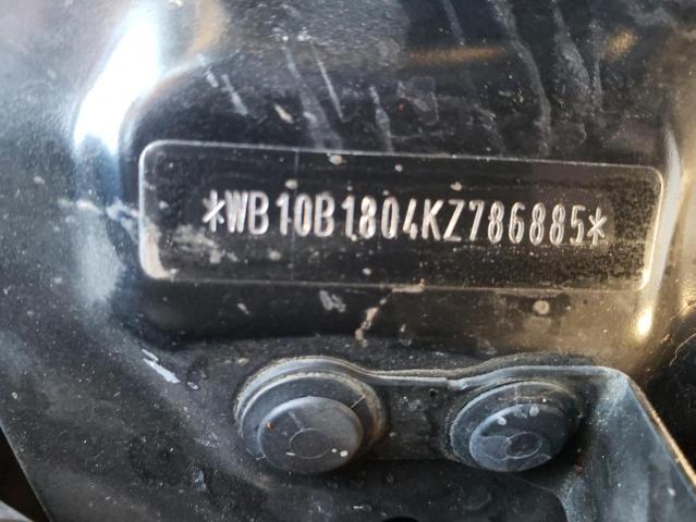 WB10B1804KZ786885 - 2019 BMW F 750 GS TWO TONE photo 10