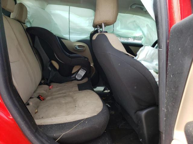 ZACNJAAB0KPK44850 - 2019 JEEP RENEGADE S RED photo 6