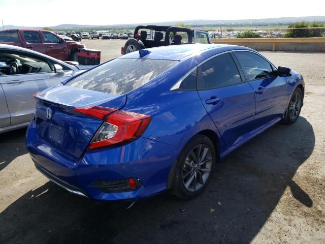 19XFC1F79ME003522 - 2021 HONDA CIVIC EXL 蓝色 照片 4