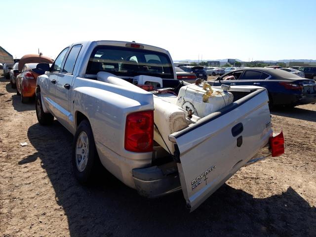 1D7HE48N76S640673 - 2006 DODGE DAKOTA QUA GRAY photo 3