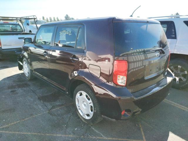 JTLZE4FE9CJ018647 - 2012 TOYOTA SCION XB 勃艮第红 照片 3
