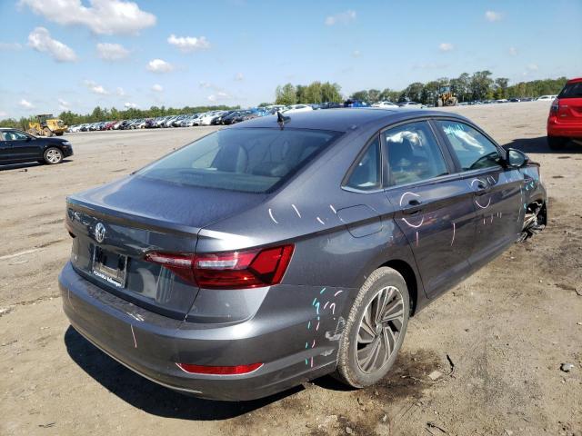 3VWE57BU8MM055893 - 2021 VOLKSWAGEN JETTA SEL GRAY photo 4