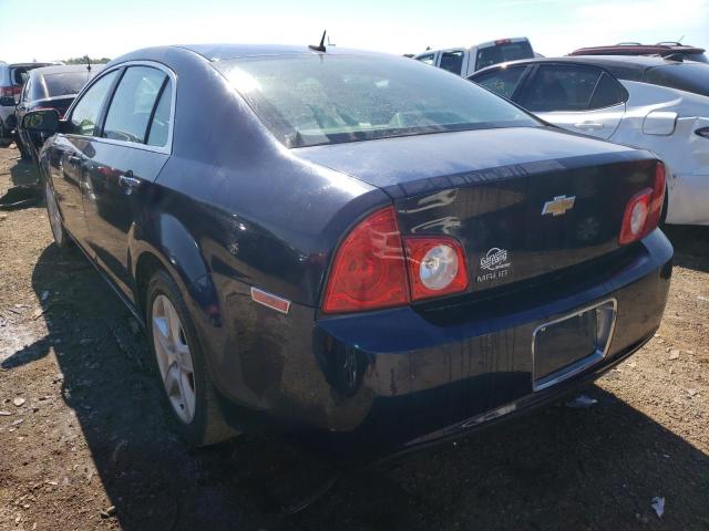 1G1ZB5EB5AF221206 - 2010 CHEVROLET MALIBU LS BLUE photo 3