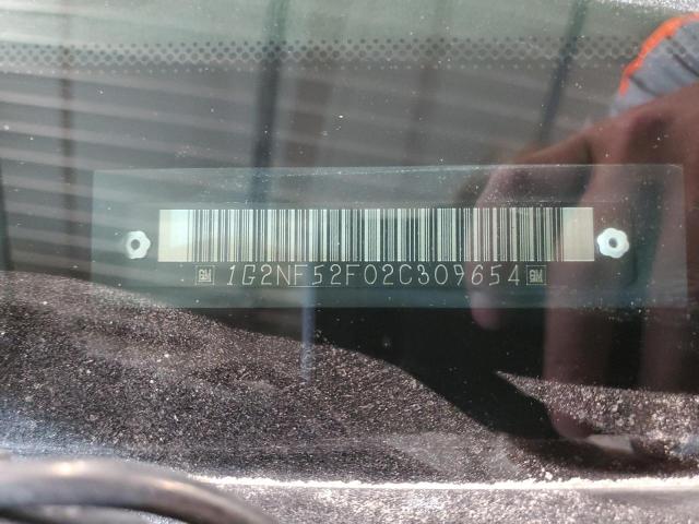 1G2NF52F02C309654 - 2002 PONTIAC GRAND AM S SILVER photo 10