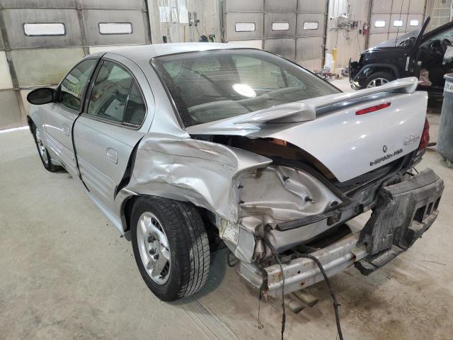 1G2NF52F02C309654 - 2002 PONTIAC GRAND AM S SILVER photo 3