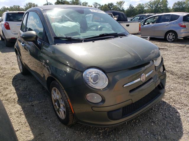 3C3CFFAR4CT348858 - 2012 FIAT 500 POP GREEN photo 1