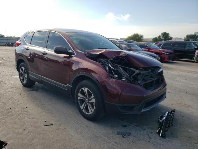 2HKRW6H39JH216649 - 2018 HONDA CR-V LX MAROON photo 1