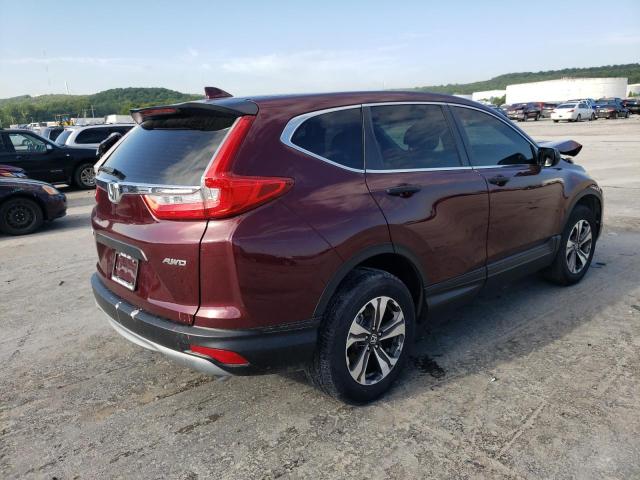 2HKRW6H39JH216649 - 2018 HONDA CR-V LX MAROON photo 4