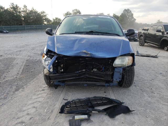 1D4GP24R47B164593 - 2007 DODGE GRAND CARA BLUE photo 9