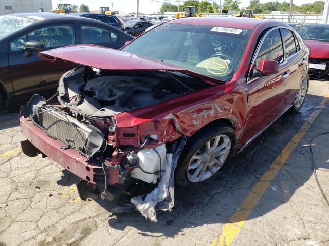 1G1ZE5E1XBF164596 - 2011 CHEVROLET MALIBU LTZ წითელი ფოტო 2