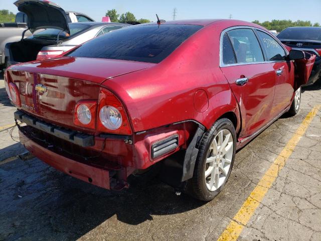 1G1ZE5E1XBF164596 - 2011 CHEVROLET MALIBU LTZ წითელი ფოტო 4