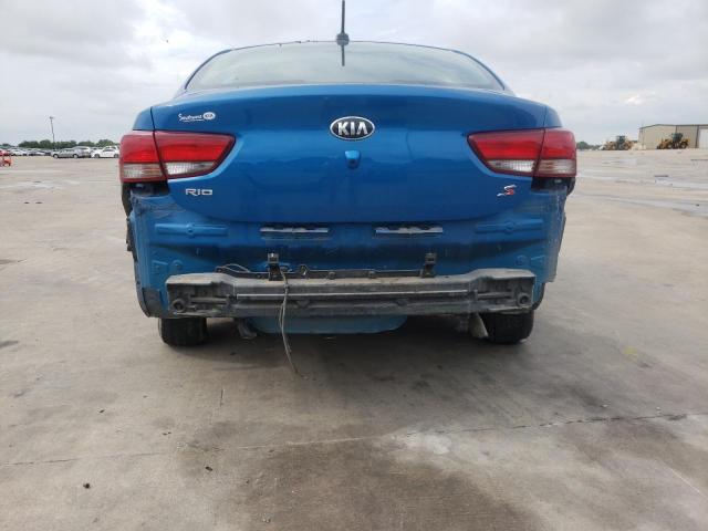 3KPA24AD4ME372767 - 2021 KIA RIO LX BLUE photo 9