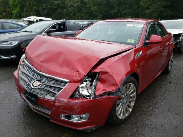 1G6DL5EG5A0114060 - 2010 CADILLAC CTS PERFOR RED photo 2