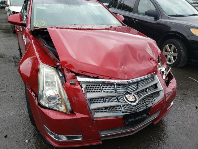 1G6DL5EG5A0114060 - 2010 CADILLAC CTS PERFOR RED photo 9