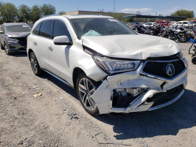 5J8YD4H8XJL009539 - 2018 ACURA MDX ADVANC WHITE photo 1