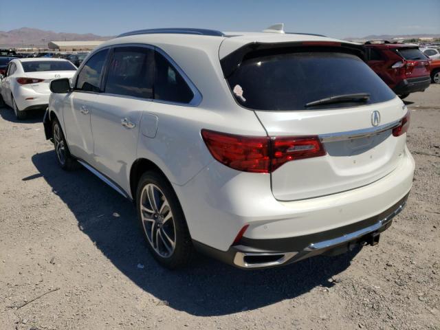 5J8YD4H8XJL009539 - 2018 ACURA MDX ADVANC WHITE photo 3