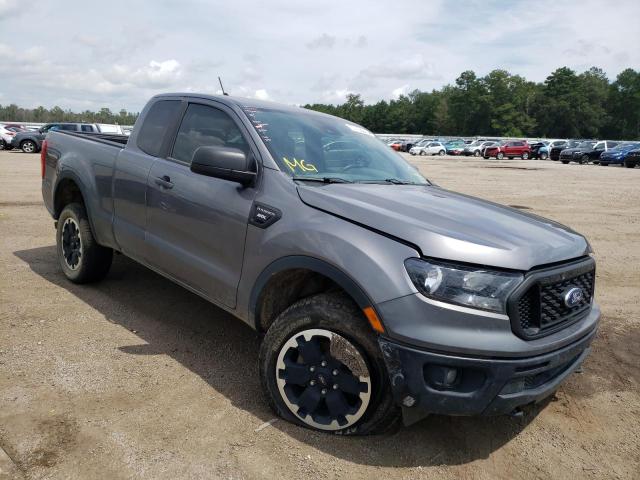 1FTER1FH8MLD14353 - 2021 FORD RANGER XL GRAY photo 1